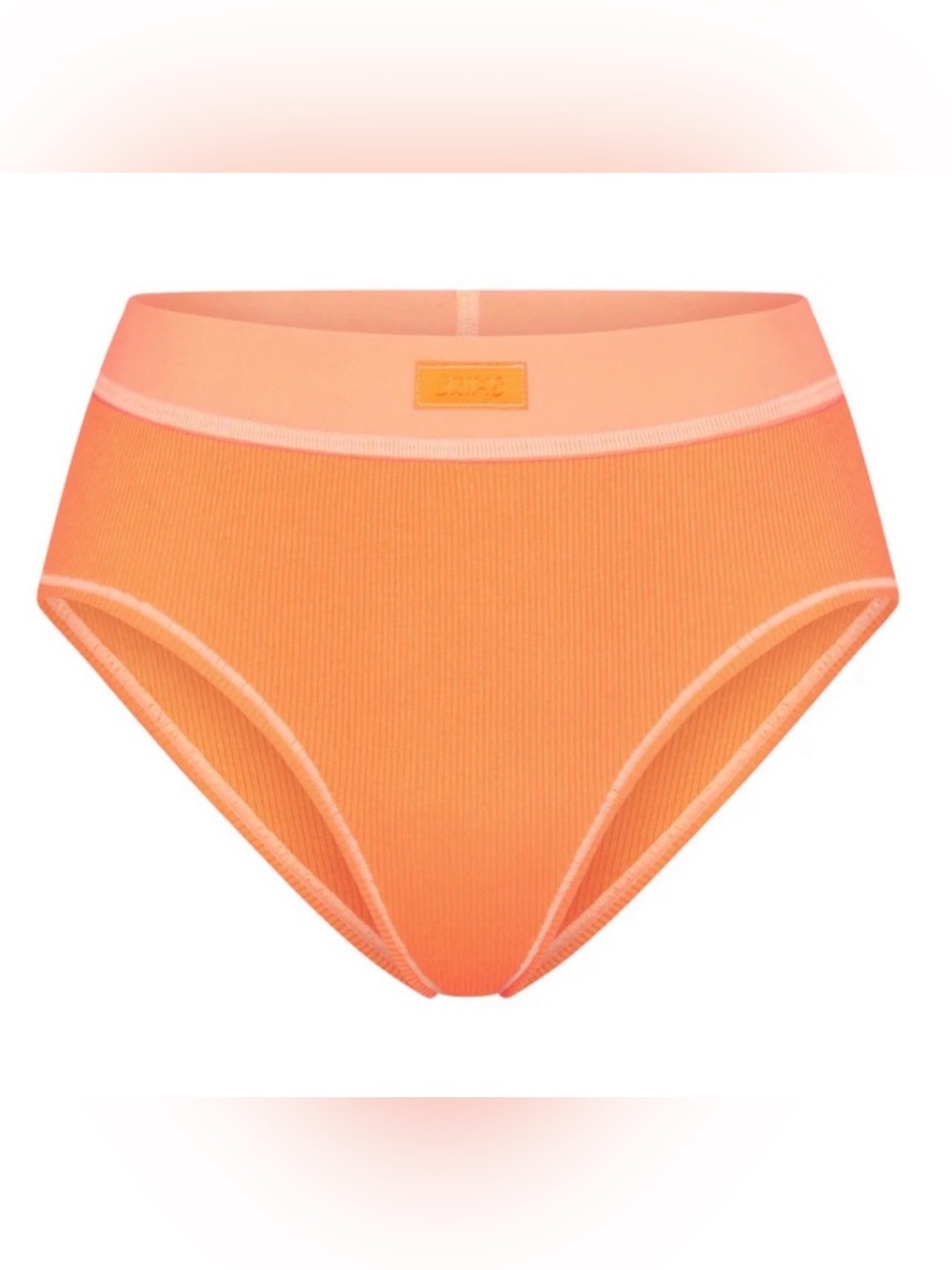 Skims Apricot Mid Rise Brief
